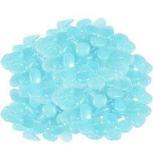 Load image into Gallery viewer, 50Pcs Glow in the Dark Garden Pebbles Glow Stones Rocks for Walkways Garden Path Patio Lawn Garden Yard Decor Luminous stones
