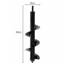 Load image into Gallery viewer, Garden Auger Spiral Drill Bit Tool  Flower Planter Bulb Shaft Drill Auger Yard Gardening Bedding Planting Hole Digger Tool
